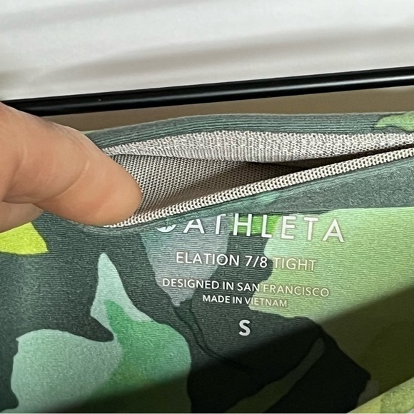 ATHLETA Elation Floral 7/8 Tight Size Small - Picture 7 of 12